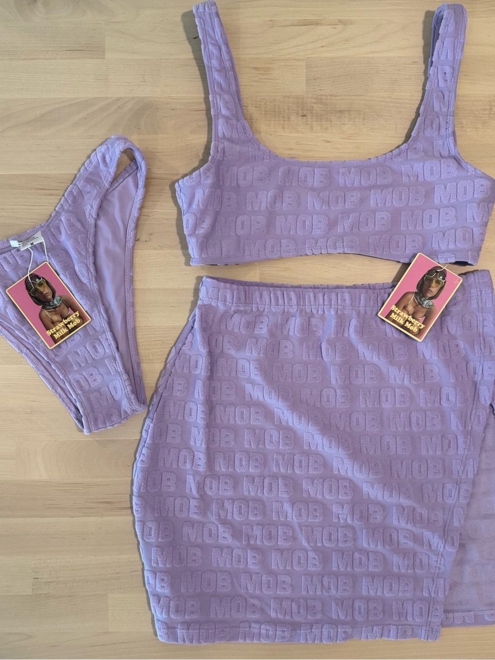 Strawberry Milk Mob Bikini